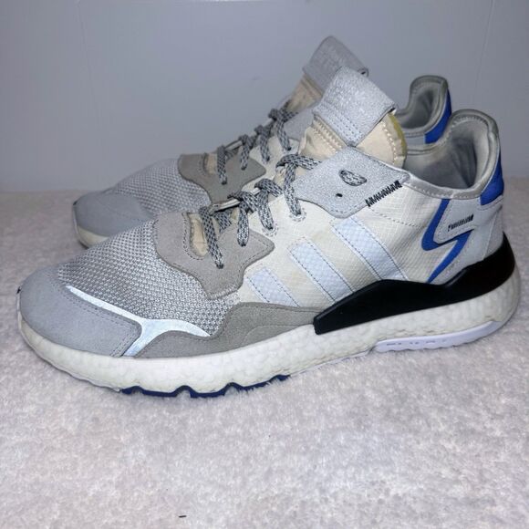 Adidas Nite Jogger Active Royal Blue Sneakers US Men's Size 13 - Picture 1 of 9
